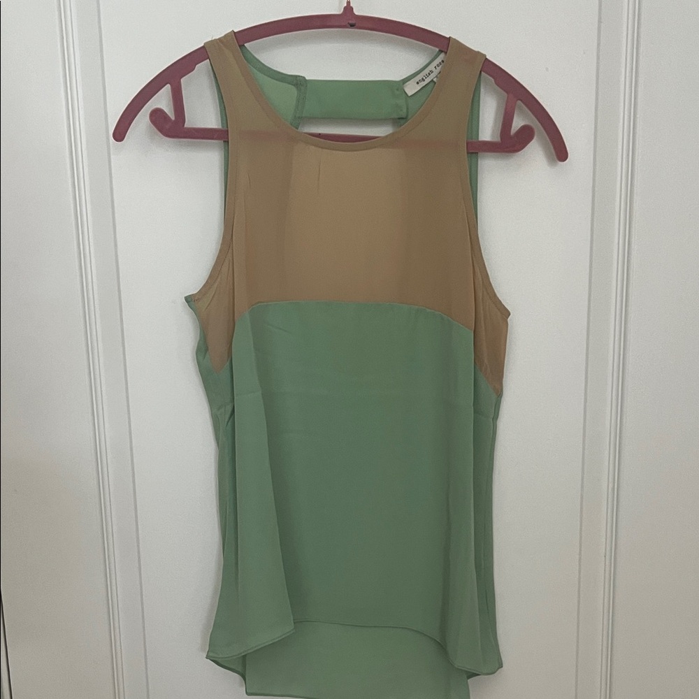 English Rose Tank Top Sz S